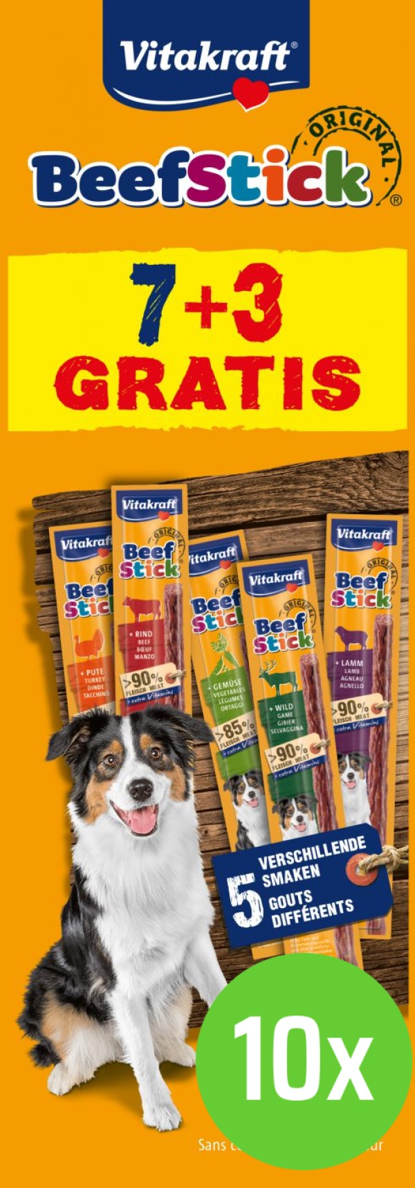 Vitakraft Multipack Beef-Sticks