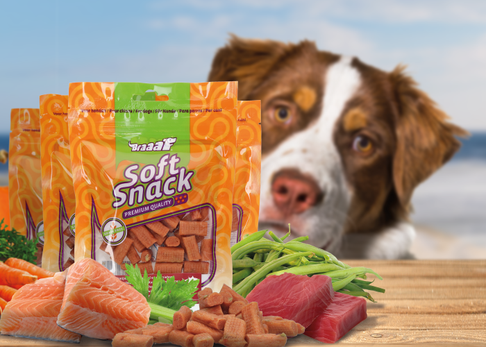 Hondensnacks Braaaf toegevoegd aan het assortiment
