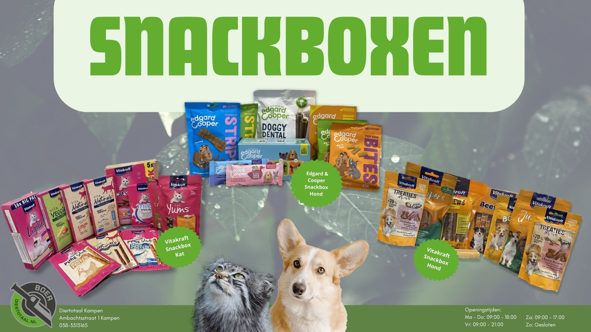 Nieuw: Diertotaal Snackboxen!
