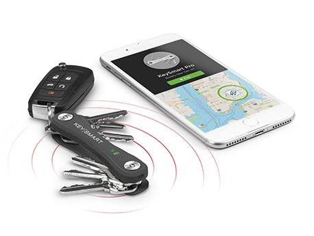 KeySmart Pro with Tile Smart Slate