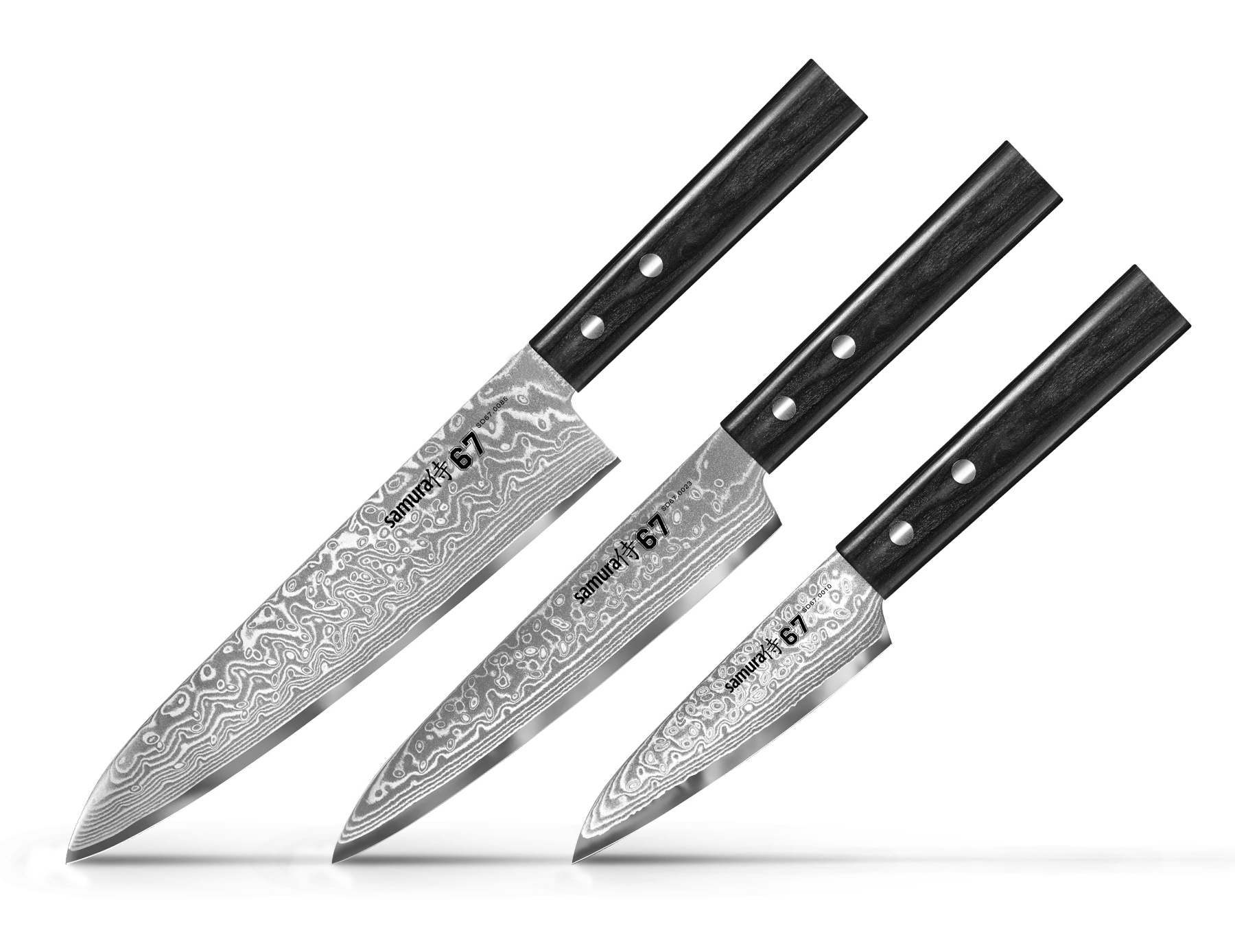 Samura Damascus 67 Chef's Messenset