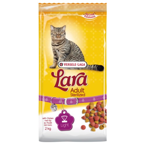 Versele-Laga Lara Adult Sterilized Kip & Eend 2 kg