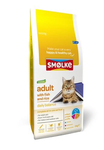 Smolke Cat adult fish&rice 2 kilo