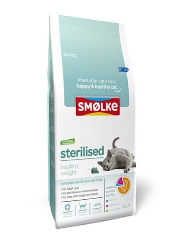 Smolke Cat sterilised 2 kilo