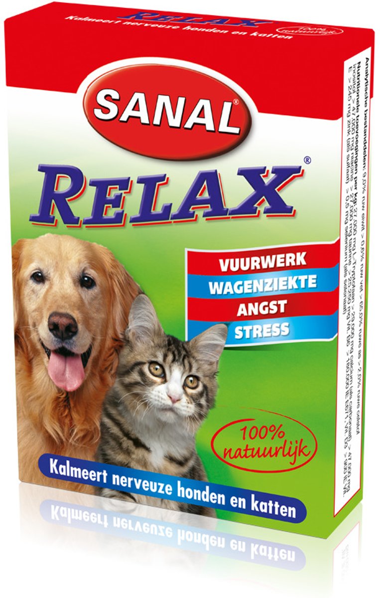Sanal Relax hond/kat 15 stuks
