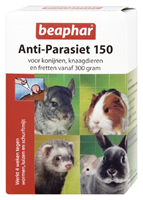 Beaphar Anti Parasiet 150 knaagdier >300g (4 stuks)