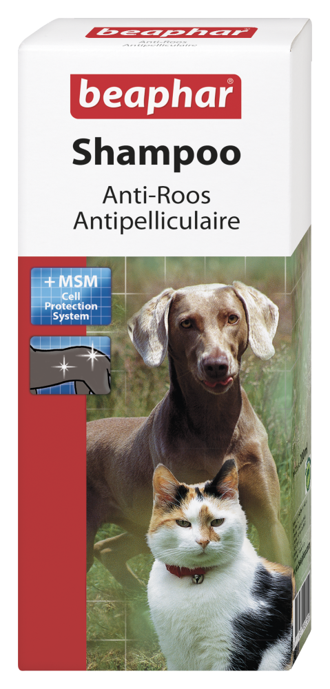 Beaphar Shampoo Anti-Roos hond/kat 200ml