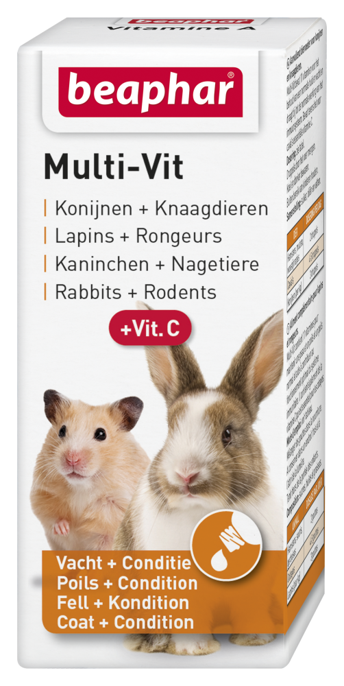 Beaphar Multi-Vit knaagdier 20ml