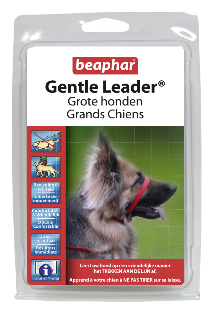Beaphar Gentle Leader large Rood