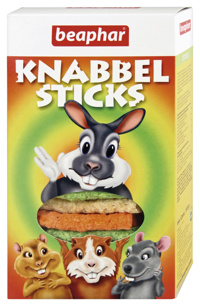 Beaphar Knabbelsticks (knaagdiersnack) 150 Gram