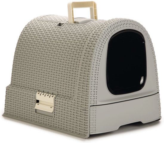 Curver Kattenbak Grijs 51x38,5x39,5 cm