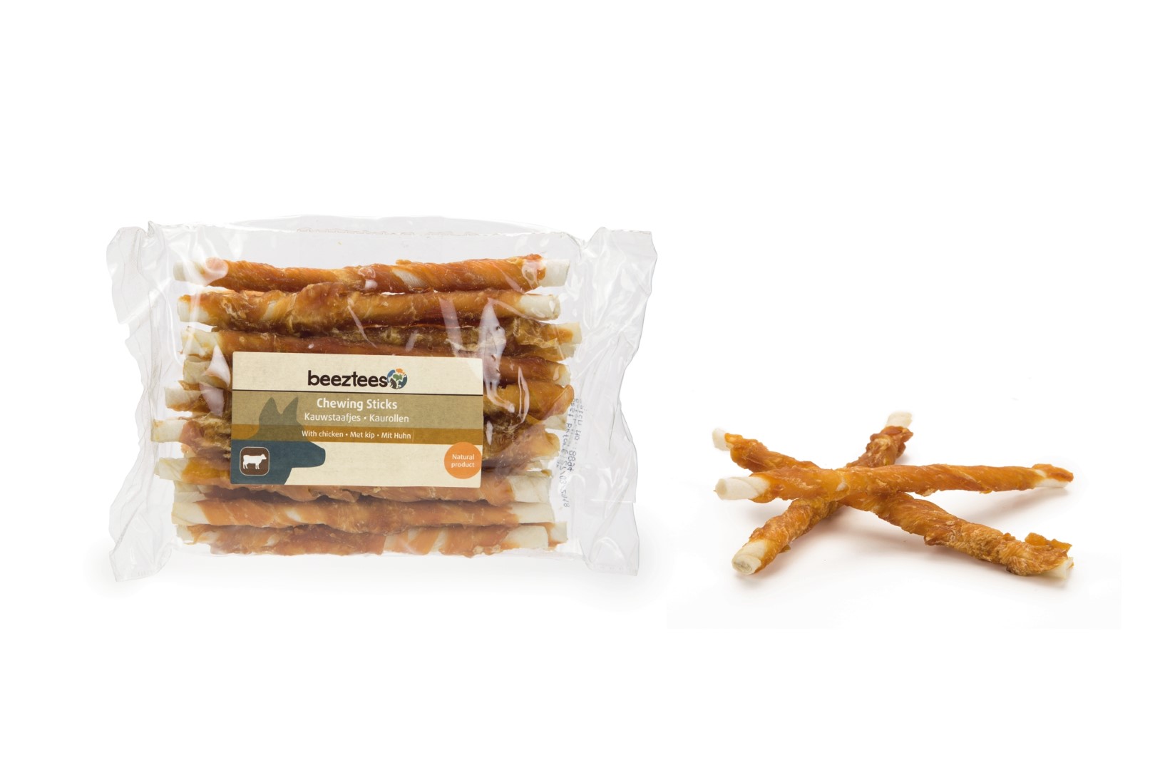 Beeztees Culinair Kauwstaafjes Kip 20 stuks
