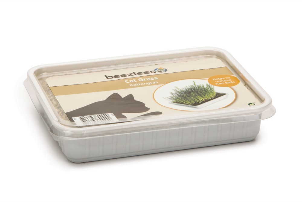 Beeztees Kattengras In Plastic Box 130 gr