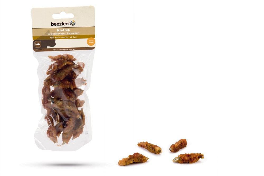Gedroogde Visjes Met Kip 70G