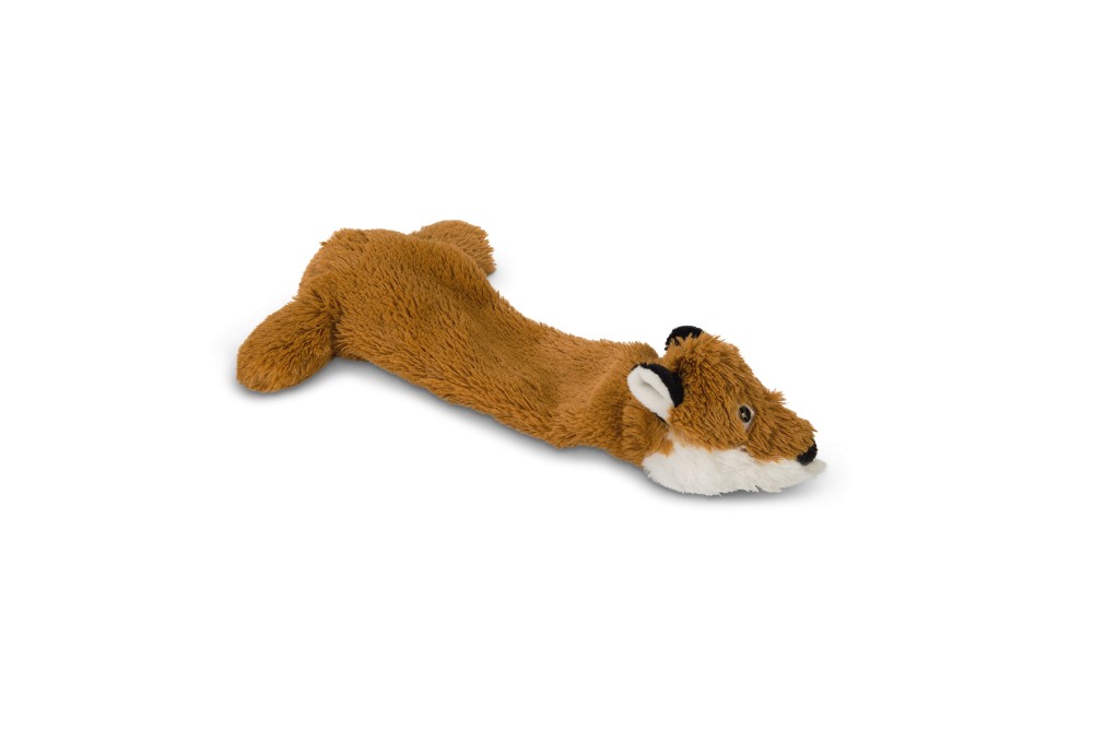 Beeztees Flatinos Plu Vos Yuna Bruin 36 cm