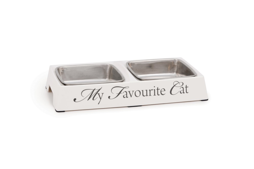 Designed By Lotte Melamine Diners My Favourite Cat Wit 24x12x4 cm