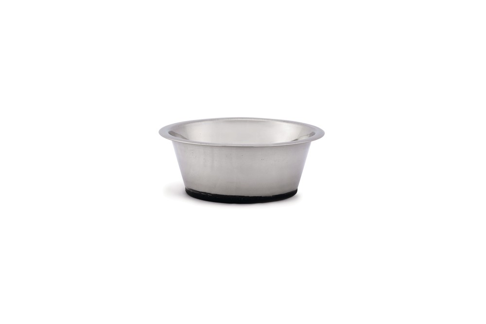Beeztees Steeldish - Hondenvoerbak - Antislip - 0,9L - 16 cm