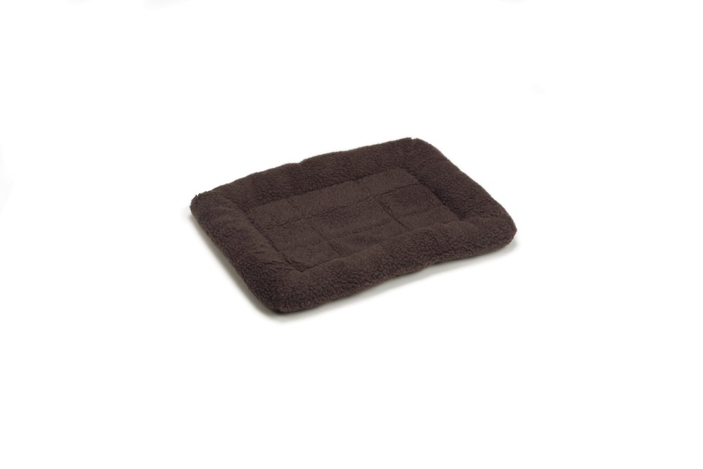 Beeztees Ligbed Schapenvacht Bruin 49x36x8 cm