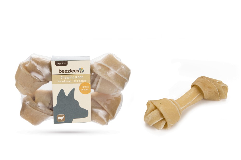 Beeztees Thai Kauwknoop - Hondensnack - 2 stuks - 12 cm - 40/50 gram