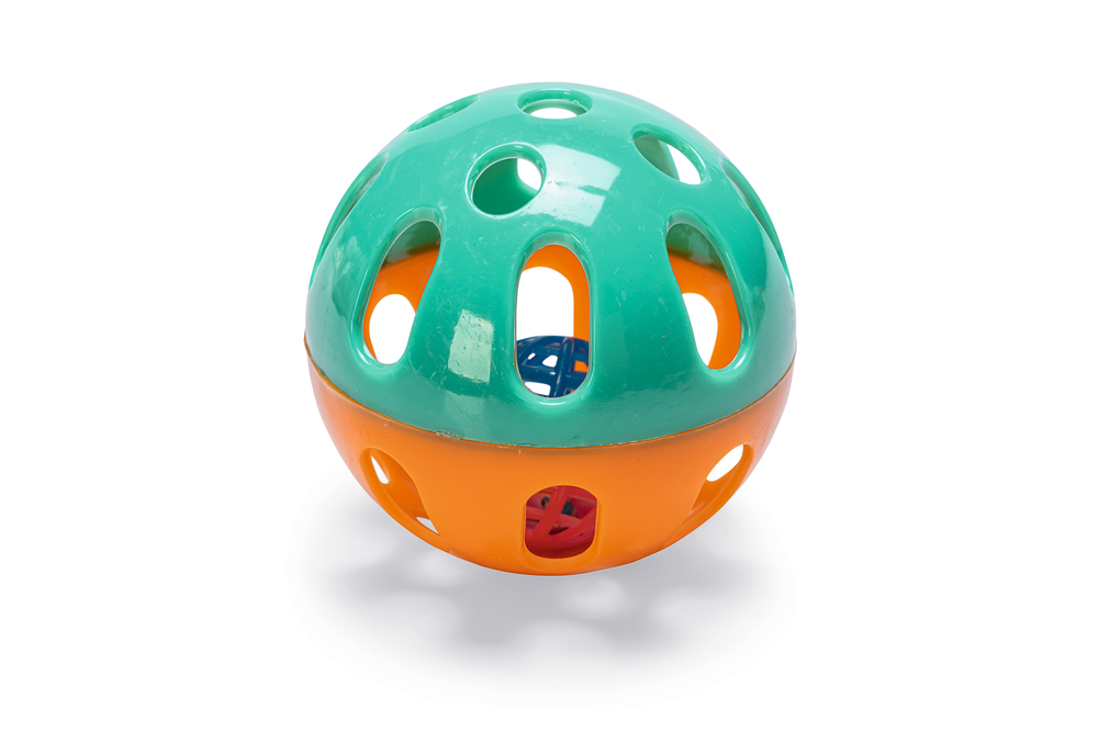Beeztees Plastic Jingle Bal Knaagdier 9