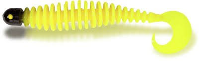 Black Cat Motor Oil Curly Worm 17 cm 24 gr