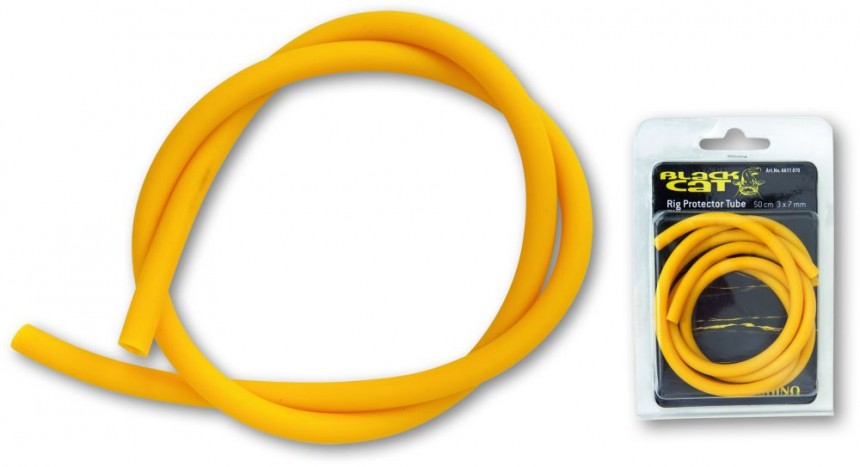 Black Cat Rig Tube Yellow 1,00 m 2-4 mm