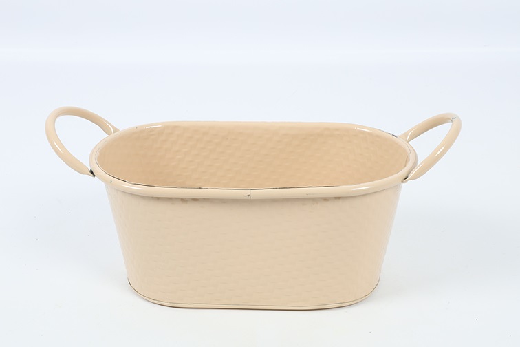 Countryfield Plantenbak Mand Ov Ziva M Beige