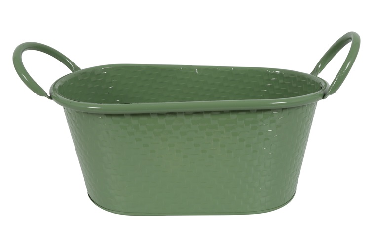 Countryfield Plantenbak Mand Ov Ziva M Groen