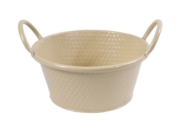 Countryfield Plantenbak Mand Ro Ziva M Beige