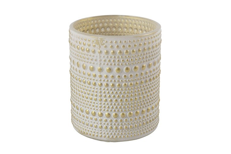 Countryfield Theelichth Ro Nelle M Crème/Goud