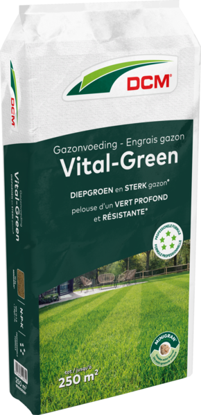DCM Gazonvoeding Vital-Green 250 m² 10 kg