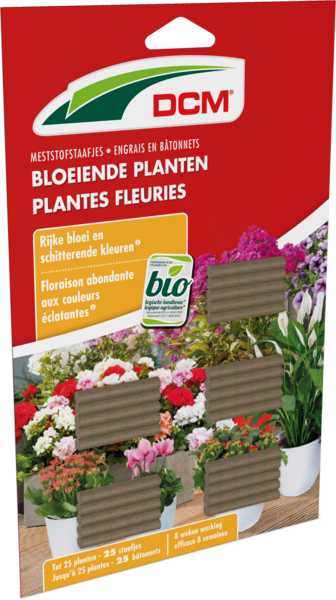 DCM Meststofstaafjes Bloeiende Planten 25 st