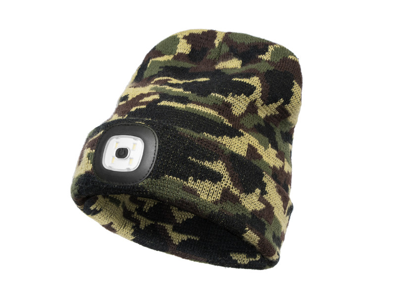 Delphin Winter Beanie Camou LED