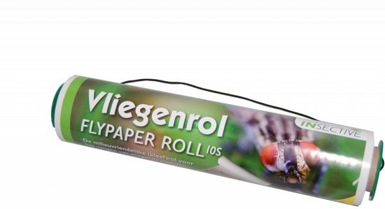 Vliegenrol Flypaper 10 meter x 25 cm