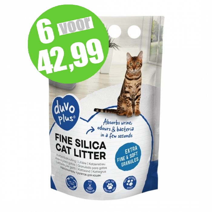 Kattenbakvulling Premium Silica 5 Liter