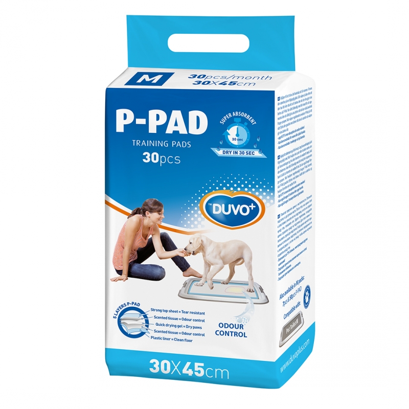 Duvo+ P-Pad Medium 50 st. 30x45 cm