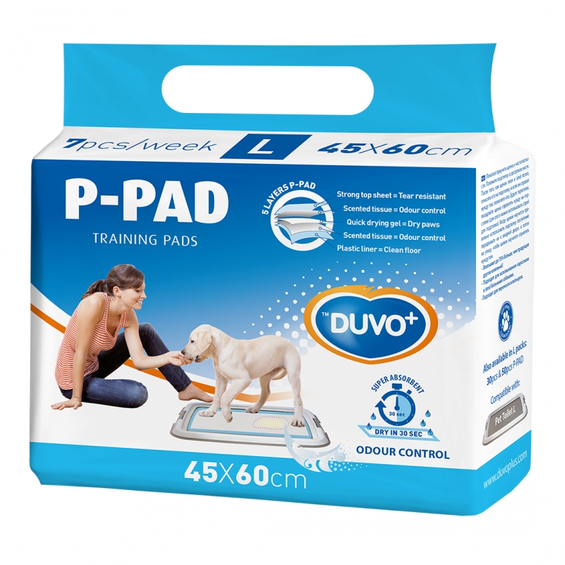 Duvo+ P-Pad Large 7 st. 45x60 cm