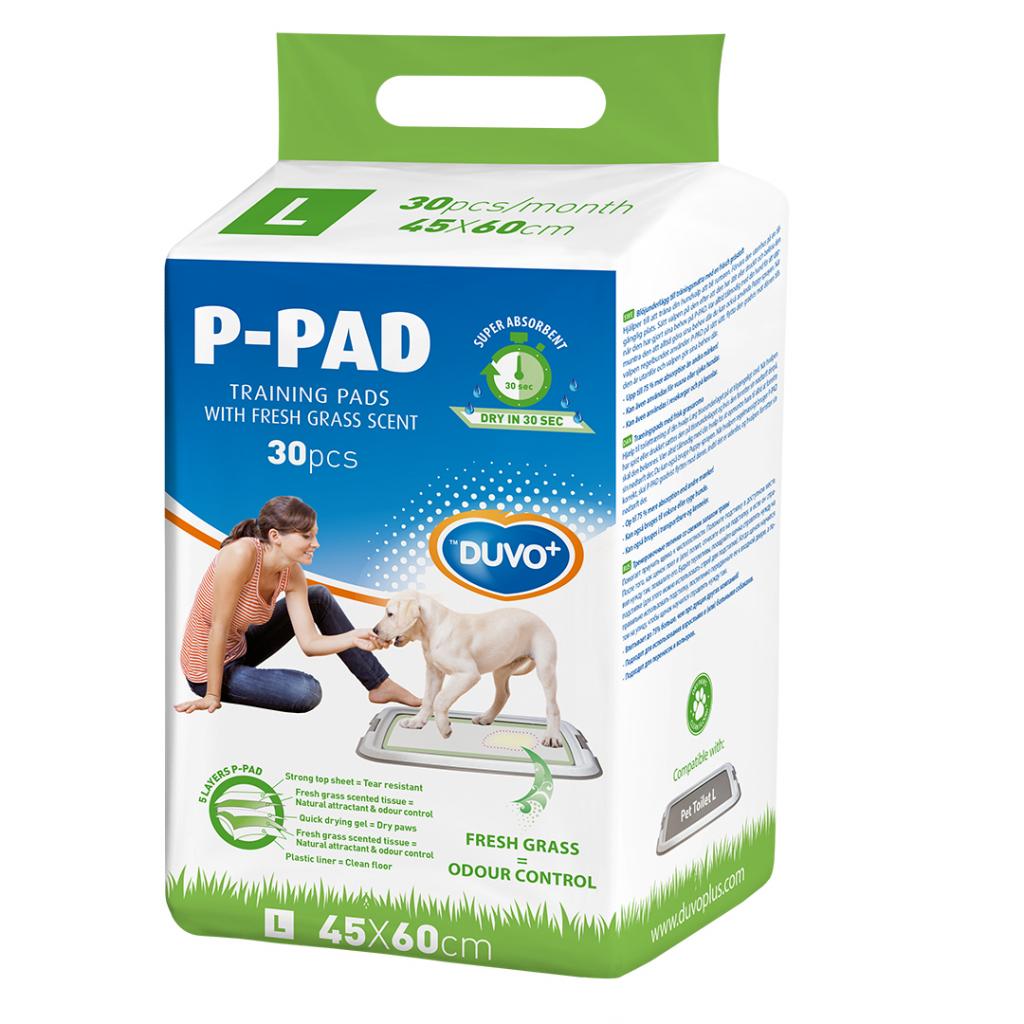 Duvo+ P-Pad Fresh Grass Large 30 st. 45x60 cm