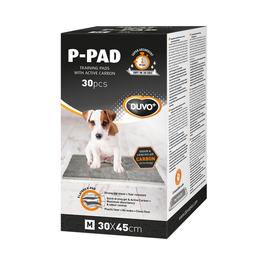Duvo+ P-Pad Carbon Large 30 st. 45x60 cm
