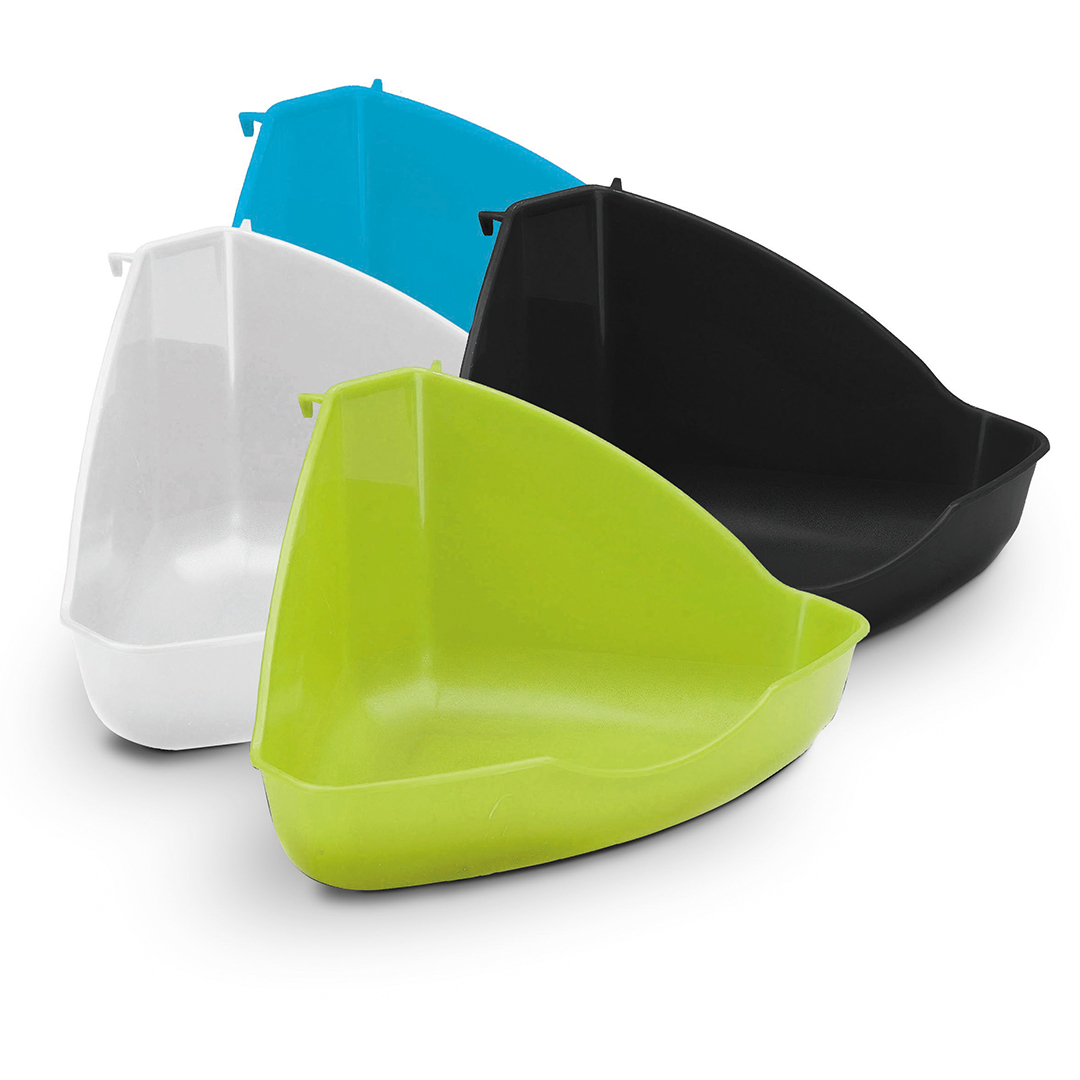 Ebi Hoektoilet Voor Kooien Met Haken Verschillende Kleuren 49 cm