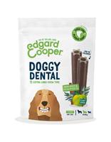 Edgard & Cooper Doggy Dental Apple & Eucalyptus Medium - kauwsticks hond - 7 stuks - 160 gram
