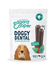 Edgard & Cooper Doggy Dental Strawberry & Mint Medium 7 stuks - 160 gram