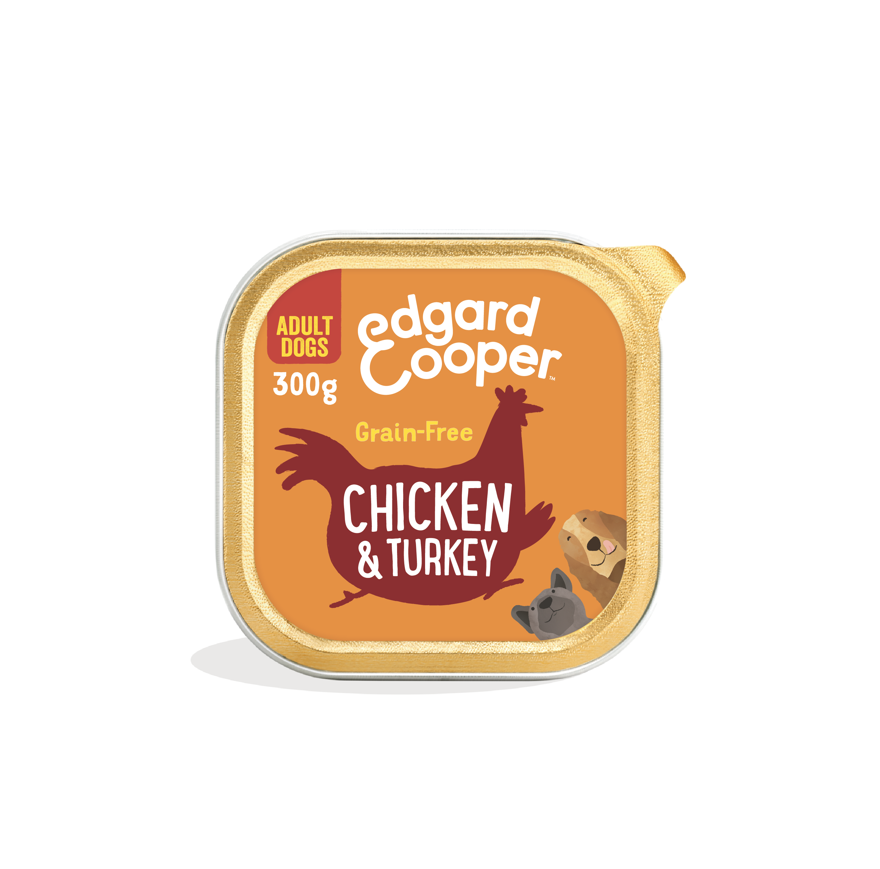 Edgard & Cooper Adult Chicken & Turkey 300 gr