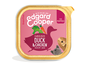Edgard & Cooper Puppy Duck & Chicken 150 gr