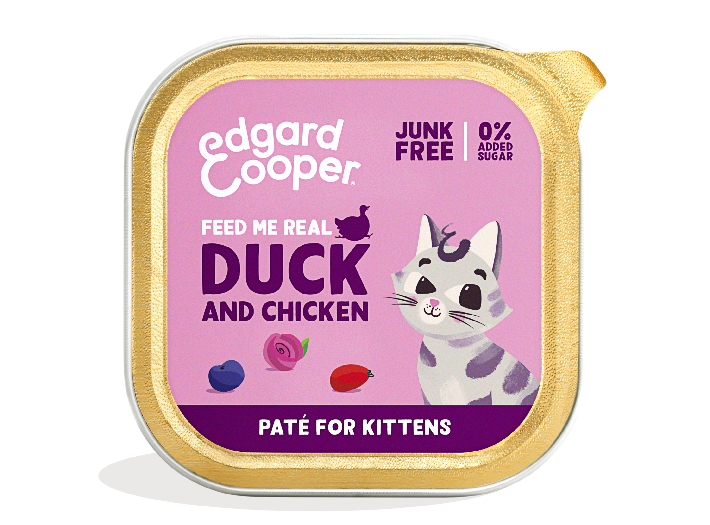 Edgard & Cooper Kitten Paté Duck & Chicken 85 gram