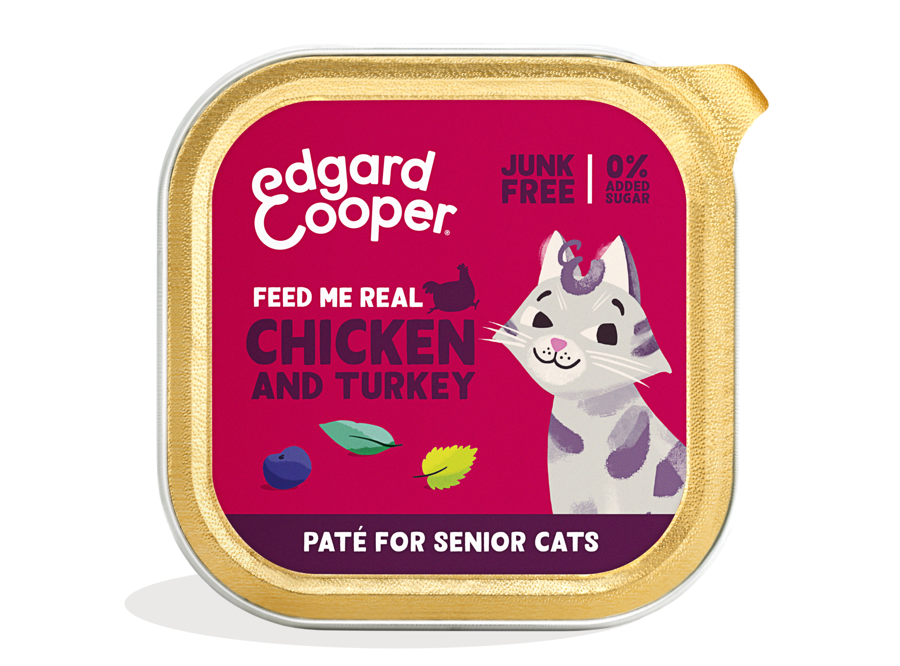 Edgard & Cooper Senior Paté Chicken & Turkey 85 gram