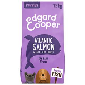 Edgard & Cooper Puppy Fresh Atlantic Salmon & Free-Run Turkey 12 kg
