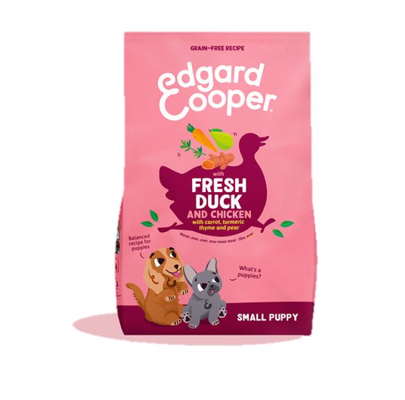 Edgard & Cooper Puppy Duck/Chicken S 3 kg | Diertotaal.nl