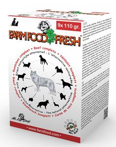 Farm Food Fresh Compleet Rundvlees 9x110 gram