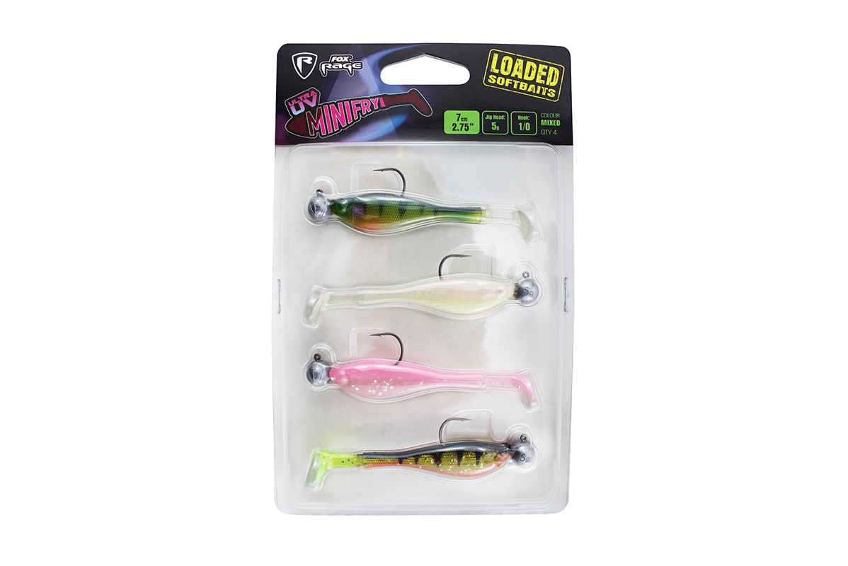 Fry Rag RAG UV Mini Fry Loaded 7 cm 5 gr 1/0 x 4 st. | Diertotaal.nl
